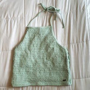 Light Green Halter Top